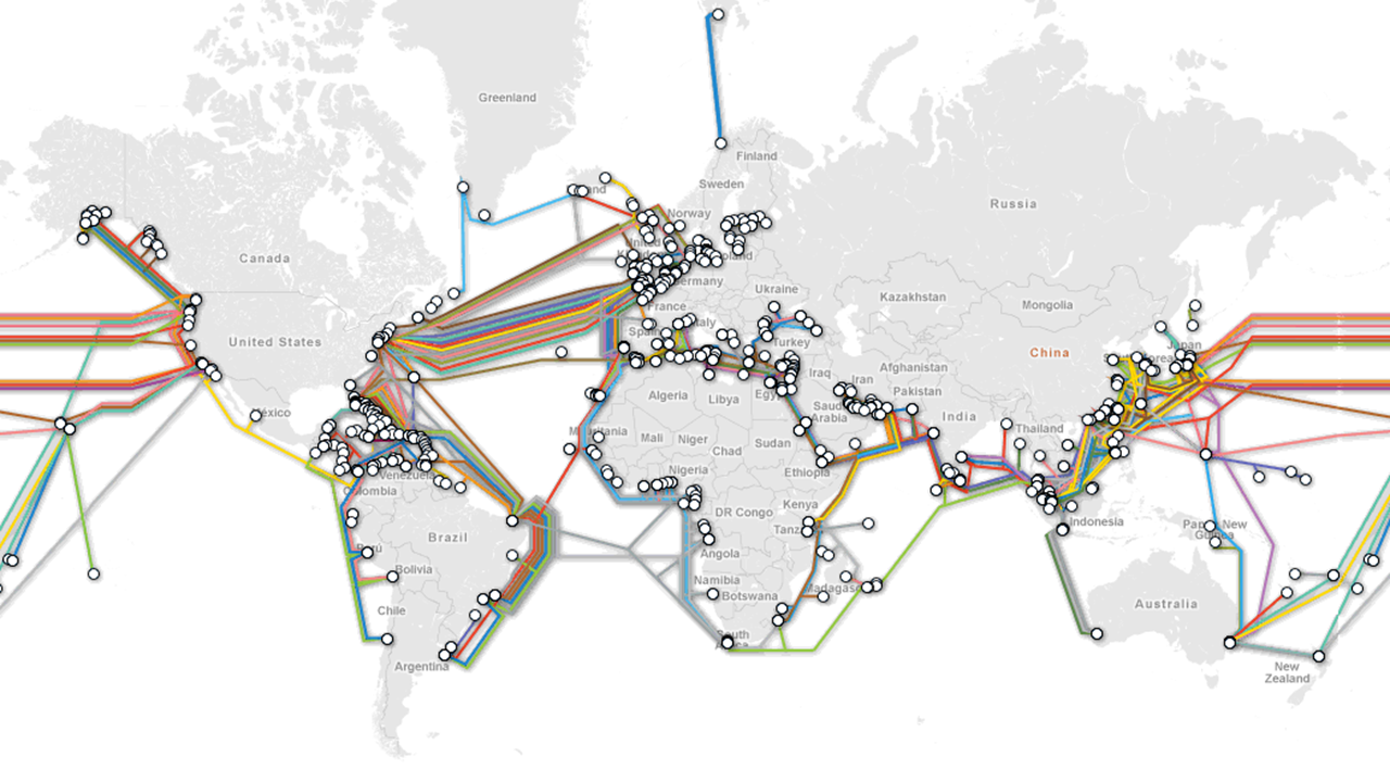 Submarine Cable Map