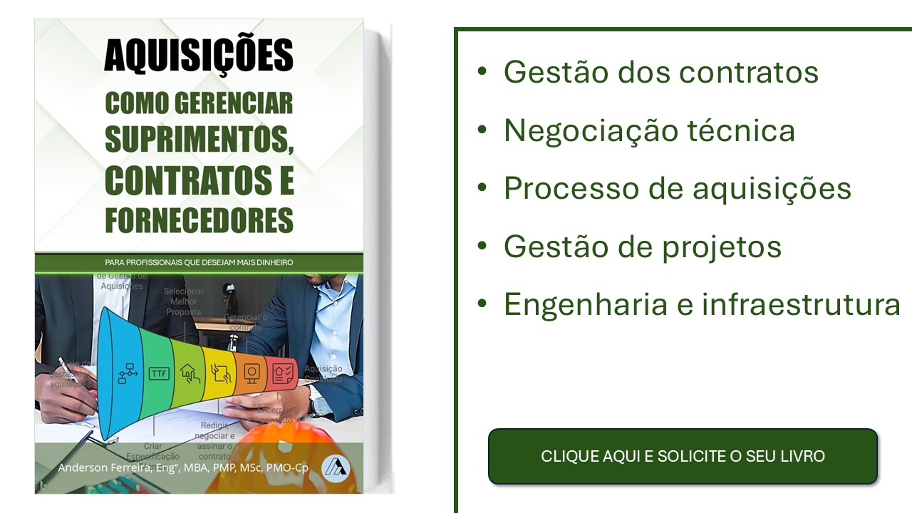 livro Aquisições Como gerenciar suprimentos, contratos e fornecedores